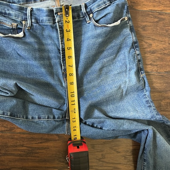 Good American Good Legs Flare Jeans SZ 15 - Picture 7 of 7